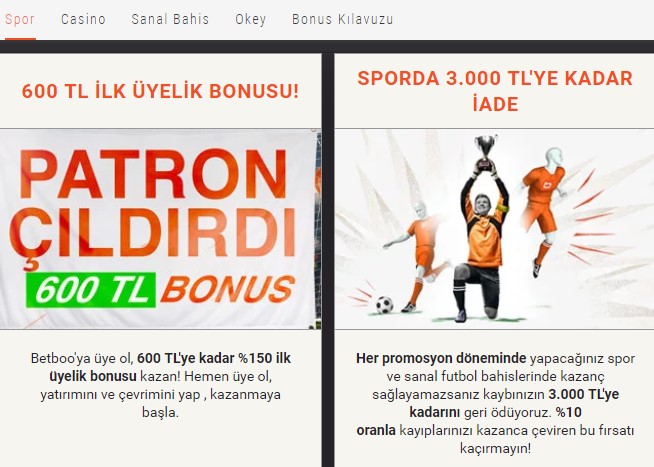 Betboo Mobil turk