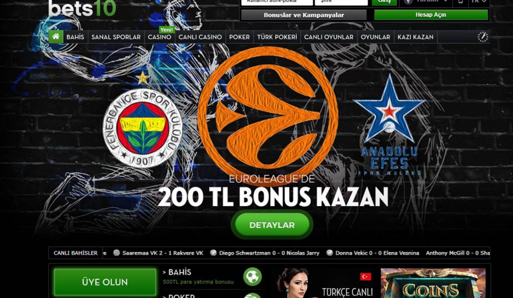 Bets10 Kayıt