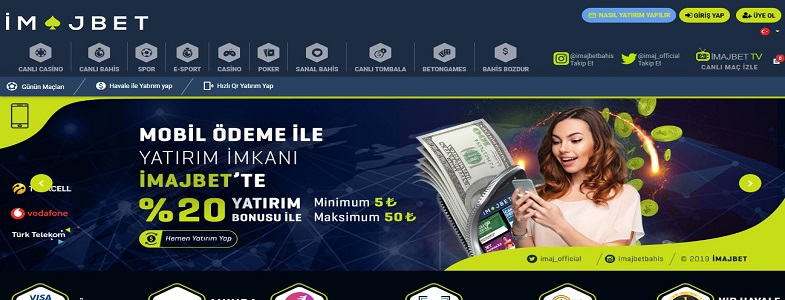 Imajbet Mobil
