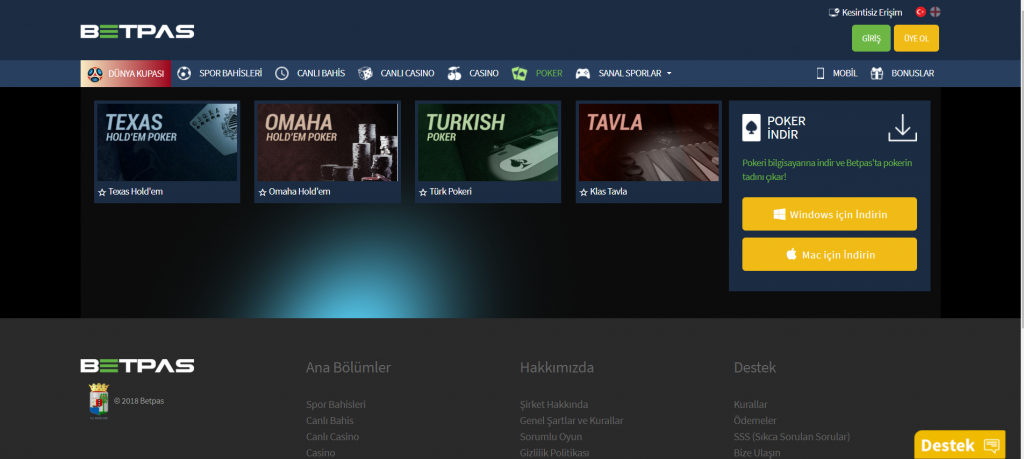 Betpas Mobil turkiye