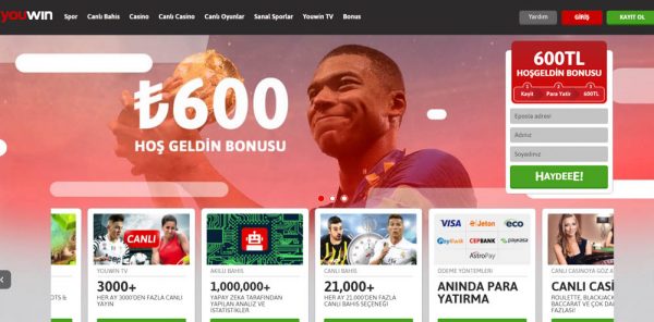Youwin Yeni Adresi turkiye