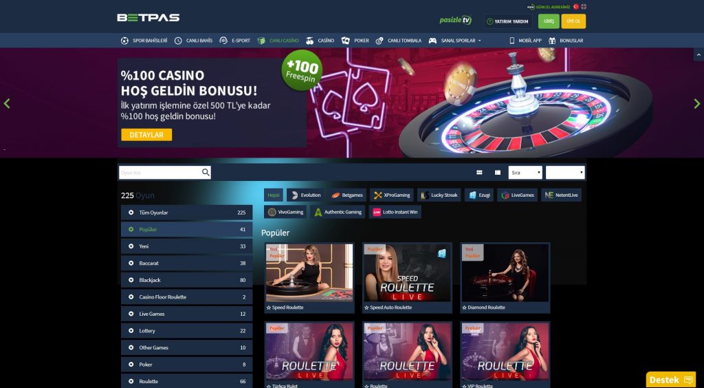 Betpas TV