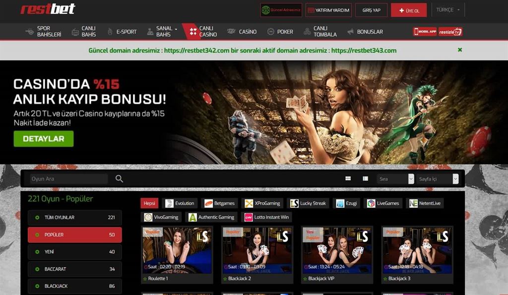 Restbet Indir turkiye