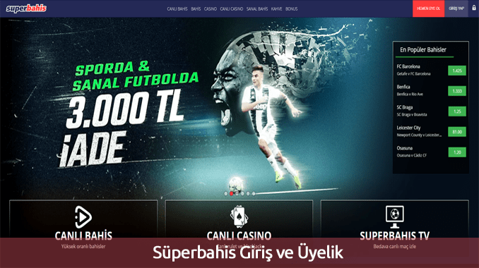 Süperbahis Kayıt