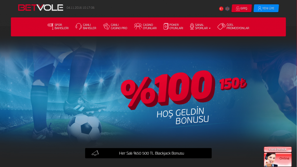 Betvole Mobil turk