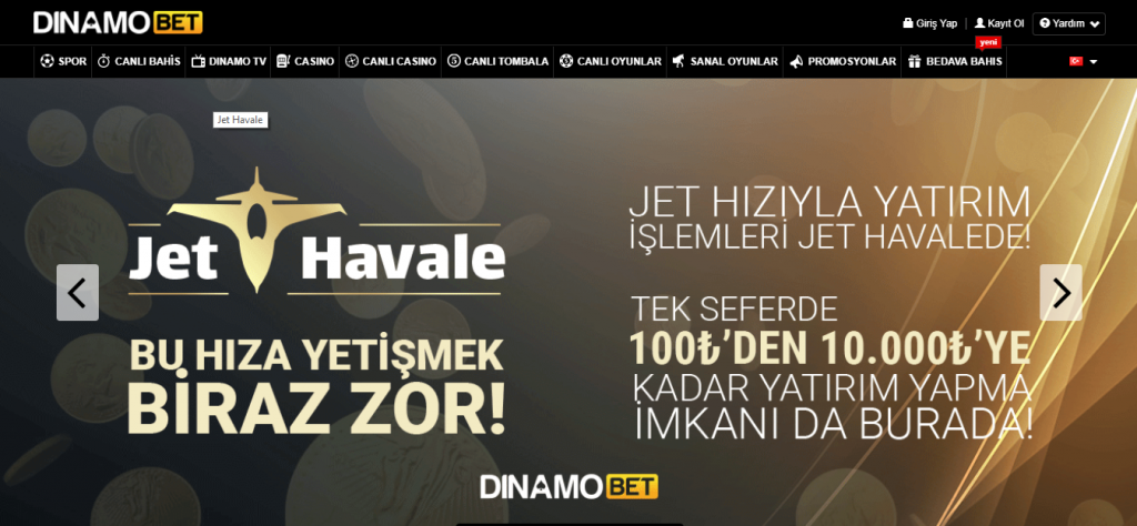 Dinamobet Kayıt