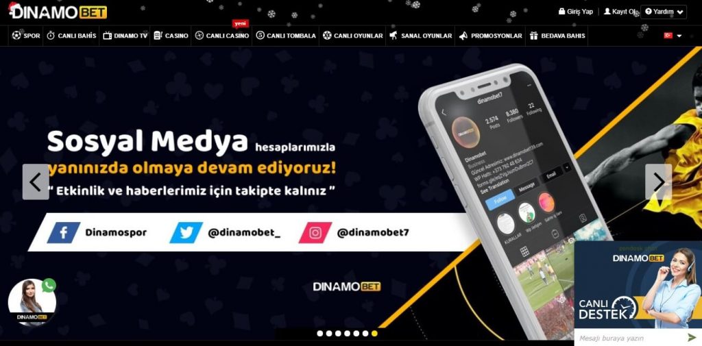 Dinamobet bahis turkiye