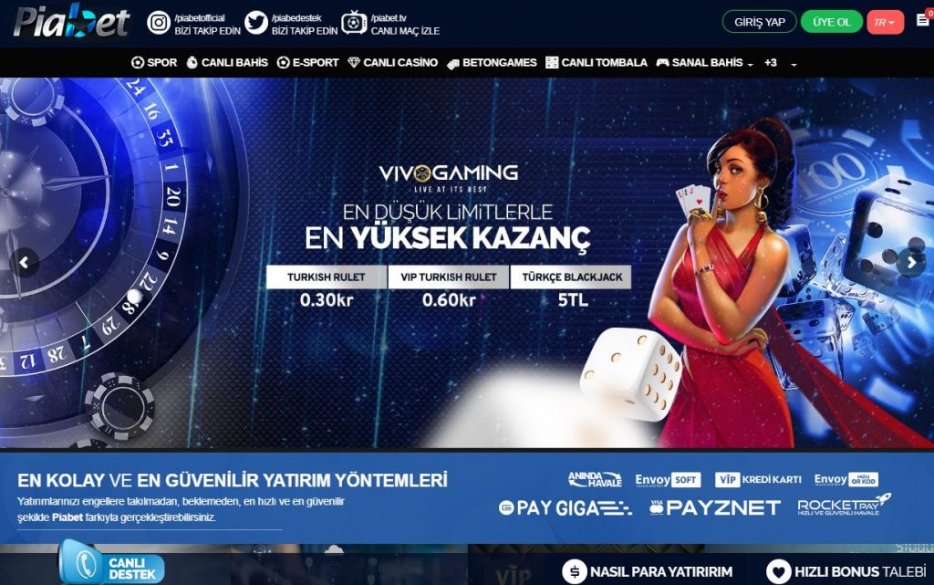Piabet Tv turkiye
