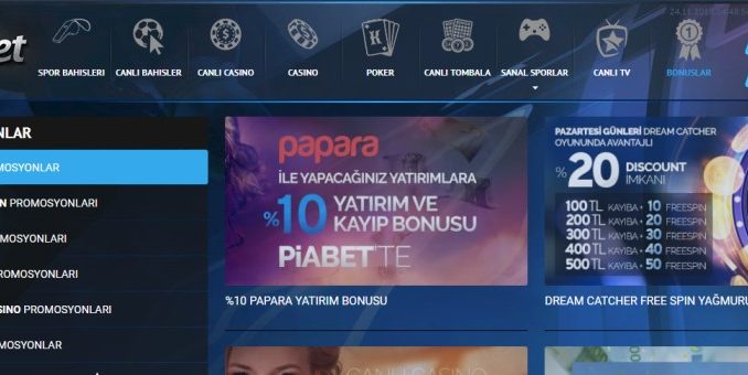 Piabet Canlı Bahis turkiye