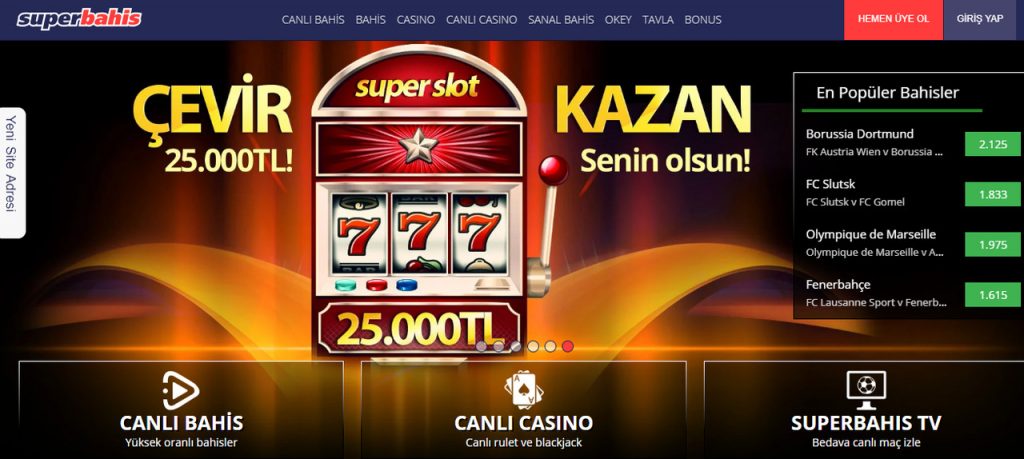 Süperbahis Yeni Adresi turkiye