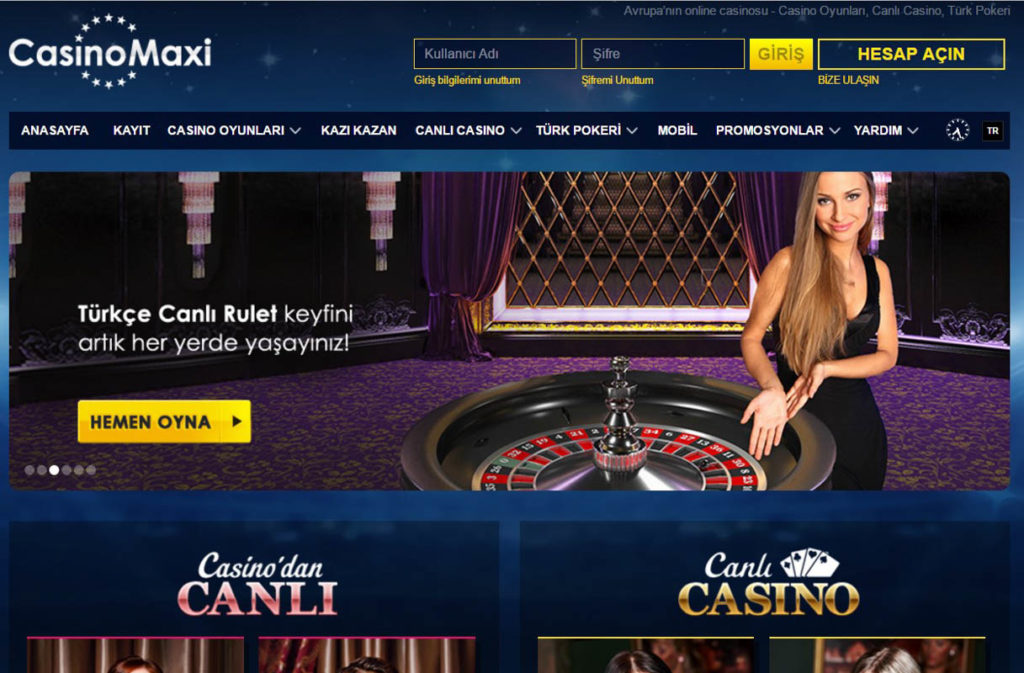 Casinomaxi Tv turk