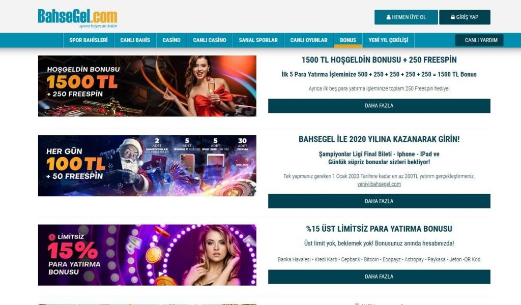 Bahsegel Casino turk
