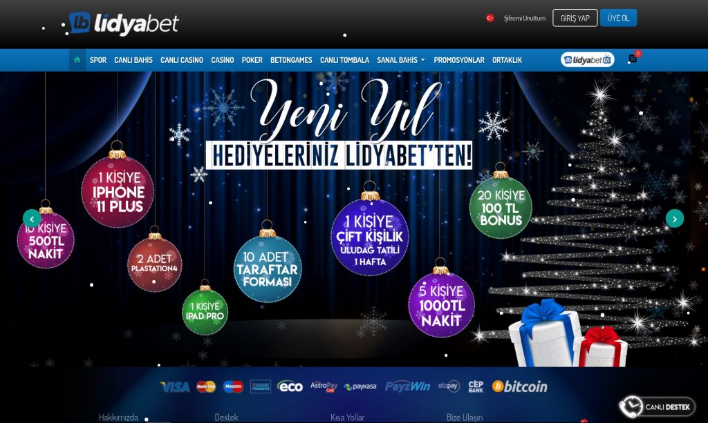 Lidyabet Giriş turkiye