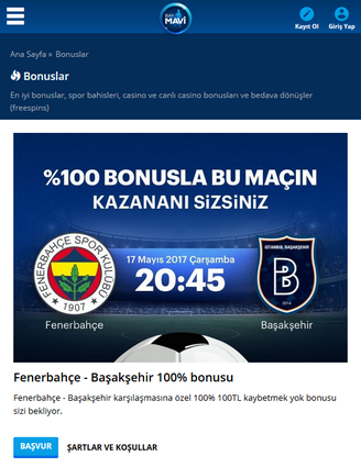 Baymavi Bahis turkiye
