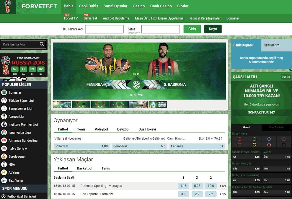 Forvetbet Tv turkiye