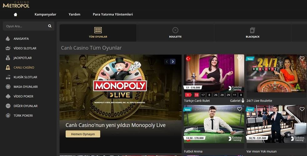 Casino Metropol Bahis
