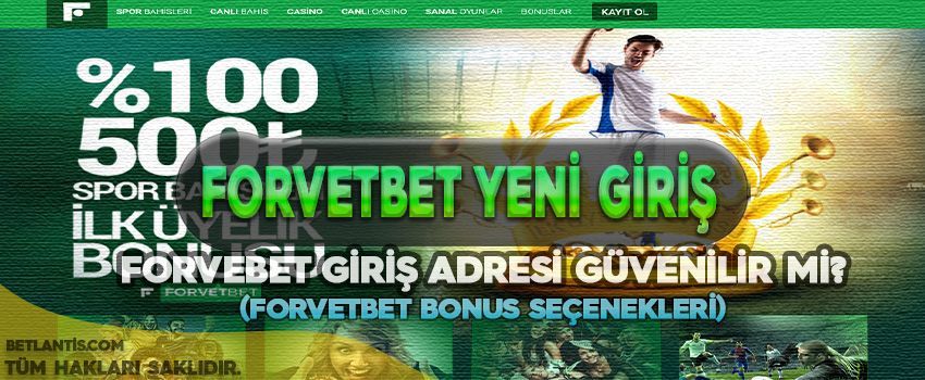 Forvetbet Canlı Bahis turkiye