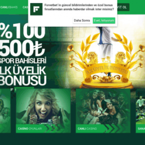 Forvetbet Giriş turk