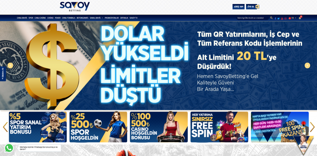 Savoybetting Giriş turk